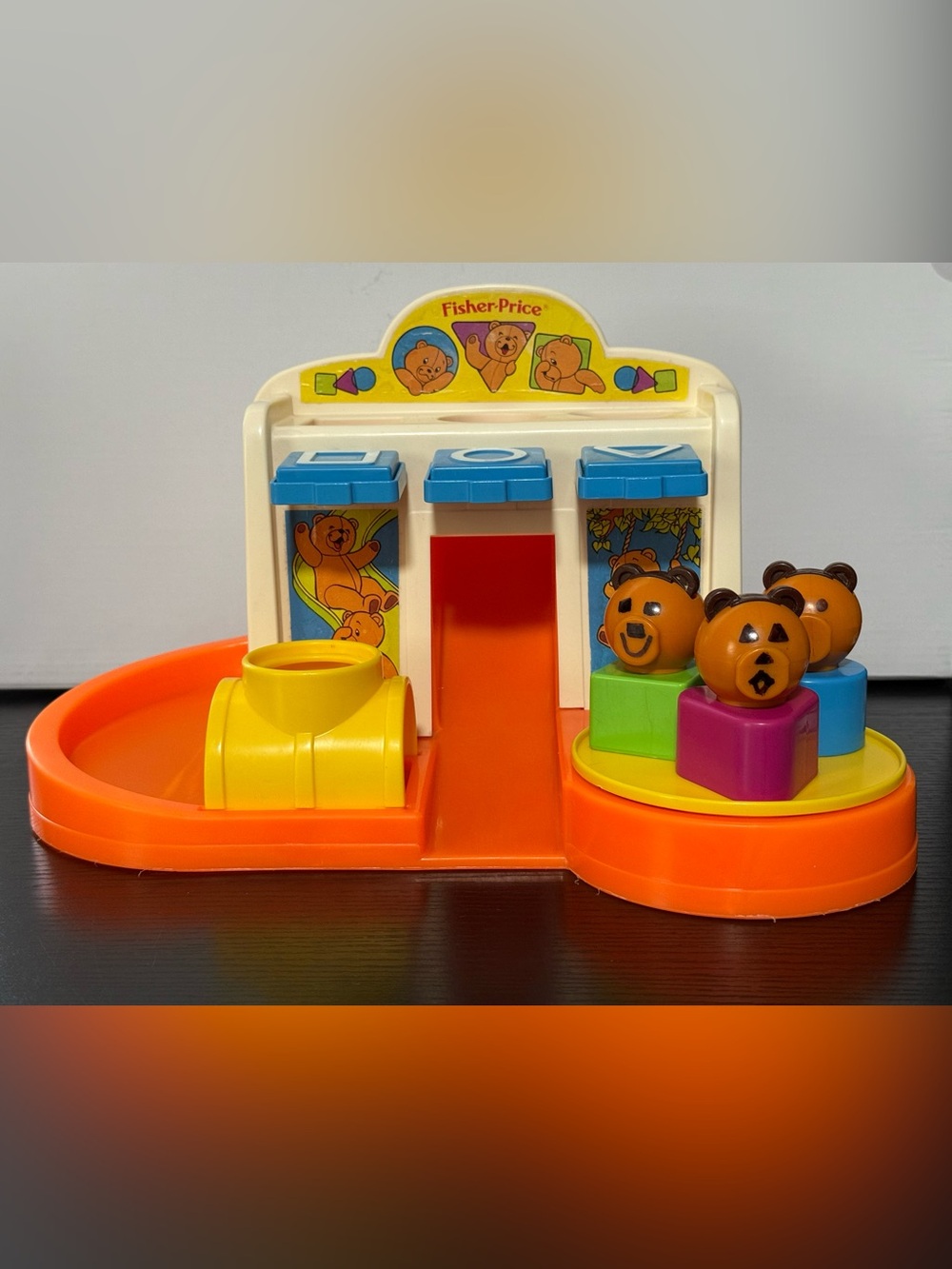 Vintage 1984 Fisher-Price “Shapes & Slides Playground” Toy (#413) Complete
